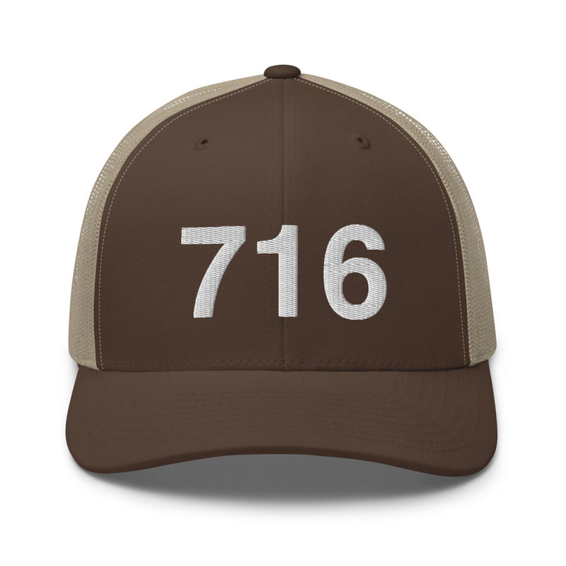 716 Buffalo NY Area Code Trucker Hat
