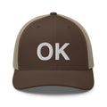 Oklahoma OK Trucker Hat