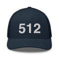 512 Austin Area Code Trucker Hat