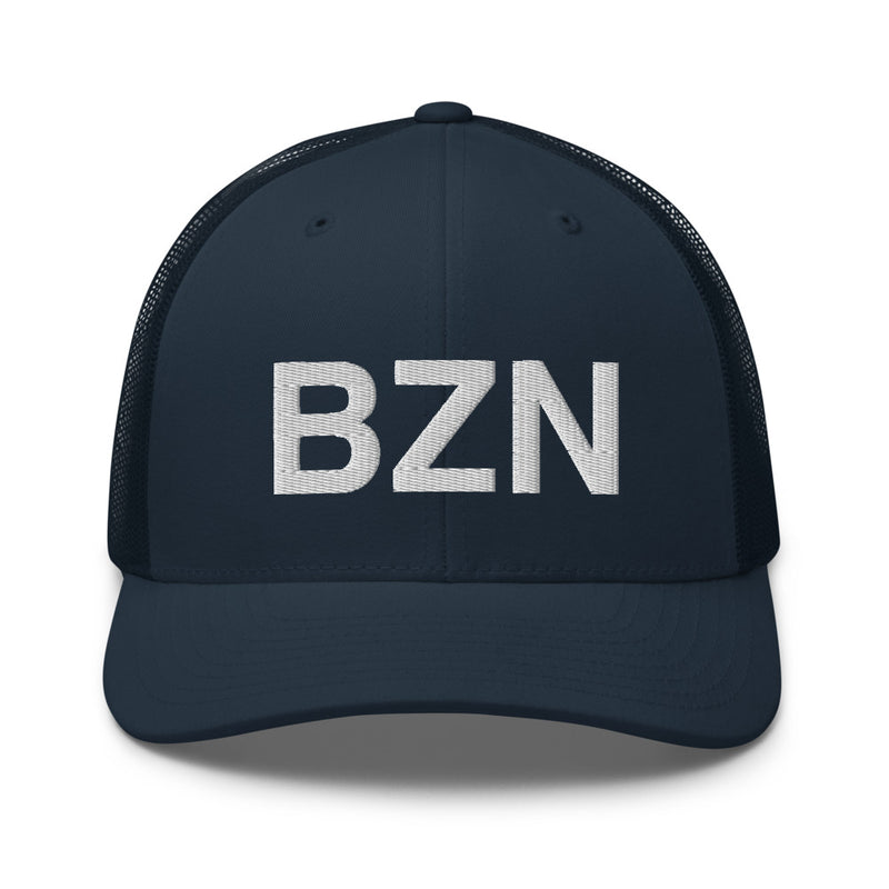 BZN Bozeman Airport Code Trucker Hat