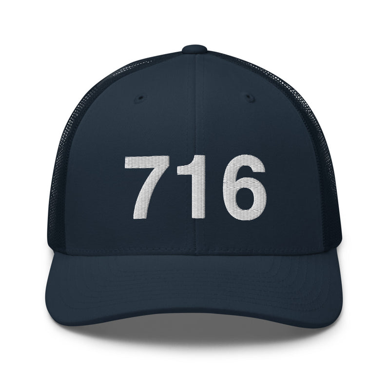 716 Buffalo NY Area Code Trucker Hat