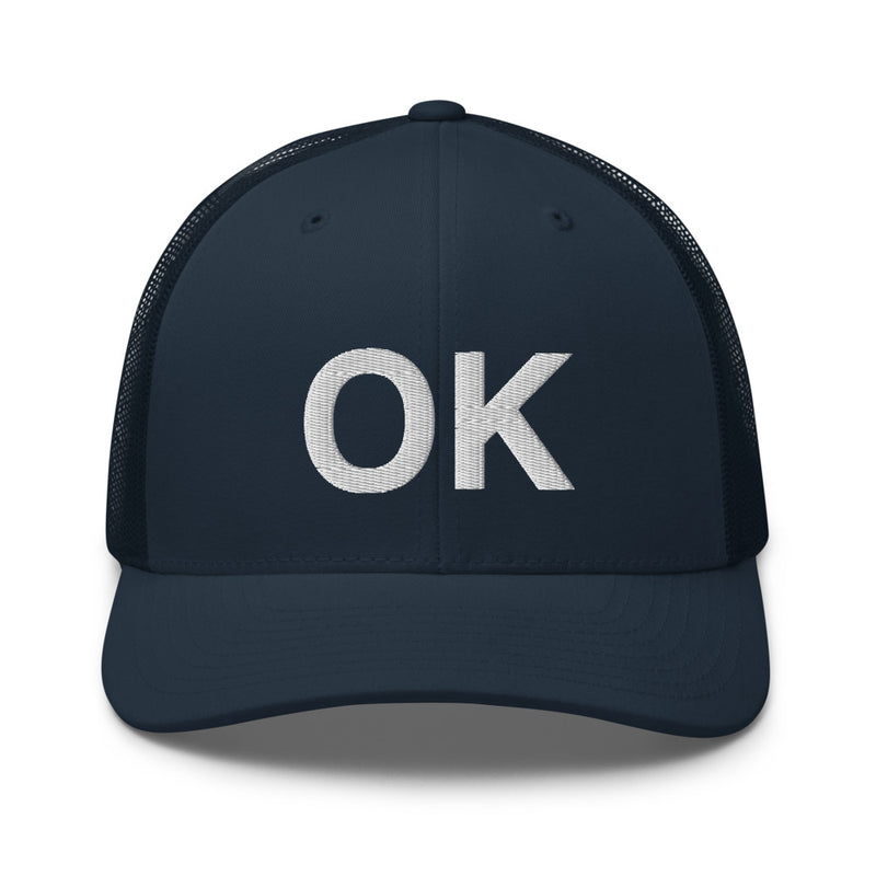 Oklahoma OK Trucker Hat