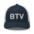 BTV Burlington Airport Code Trucker Hat