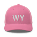 Wyoming WY Trucker Hat