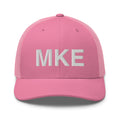 MKE Milwaukee Airport Code Trucker Hat