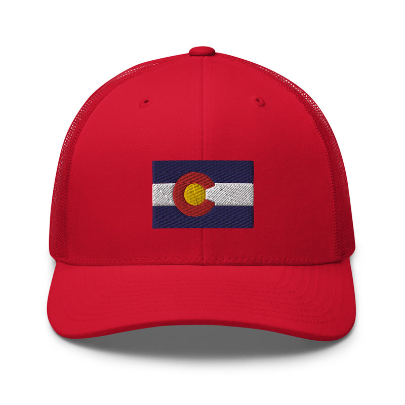 Colorado Flag Trucker Hat