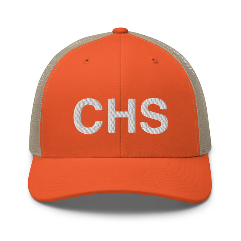 CHS Charleston SC Airport Code Trucker Hat