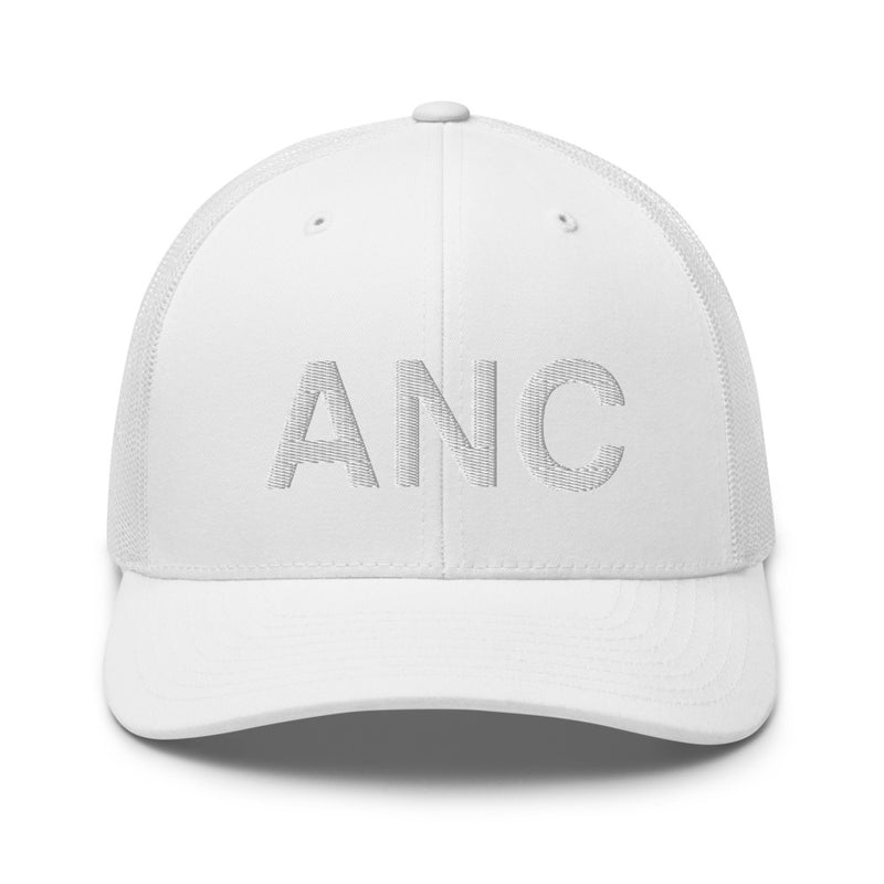 ANC Anchorage Airport Code Trucker Hat