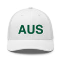Black and Green AUS Austin Airport Code Trucker Hat