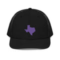 Purple Texas Richardson Trucker Hat