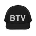 BTV Burlington Airport Code Richardson 112 Trucker Hat