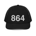 864 Greenville SC Area Code Richardson Trucker Hat