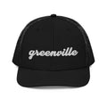 Cursive Greenville SC Richardson 112 Trucker Hat