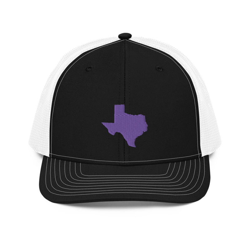 Purple Texas Richardson Trucker Hat