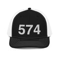 574 South Bend IN Area Code Richardson 112 Trucker Hat