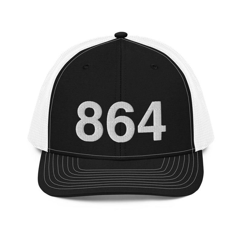 864 Greenville SC Area Code Richardson Trucker Hat