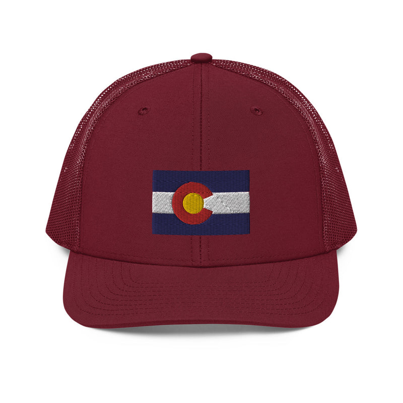 Colorado Flag Richardson Trucker Hat