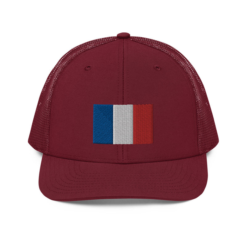 France Flag Richardson 112 Trucker Hat