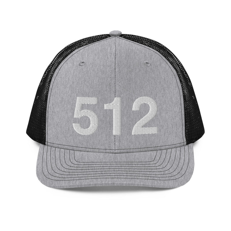 512 Austin Area Code Richardson Trucker Hat