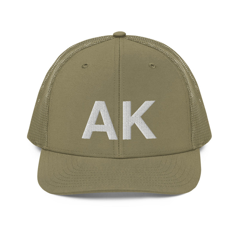 Alaska AK Richardson 112 Trucker Hat