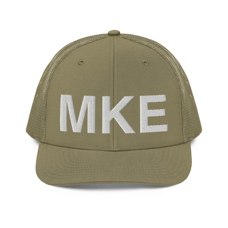 MKE Milwaukee Airport Code Richardson 112 Trucker Hat