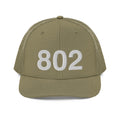 802 Vermont Area Code Richardson 112 Trucker Hat