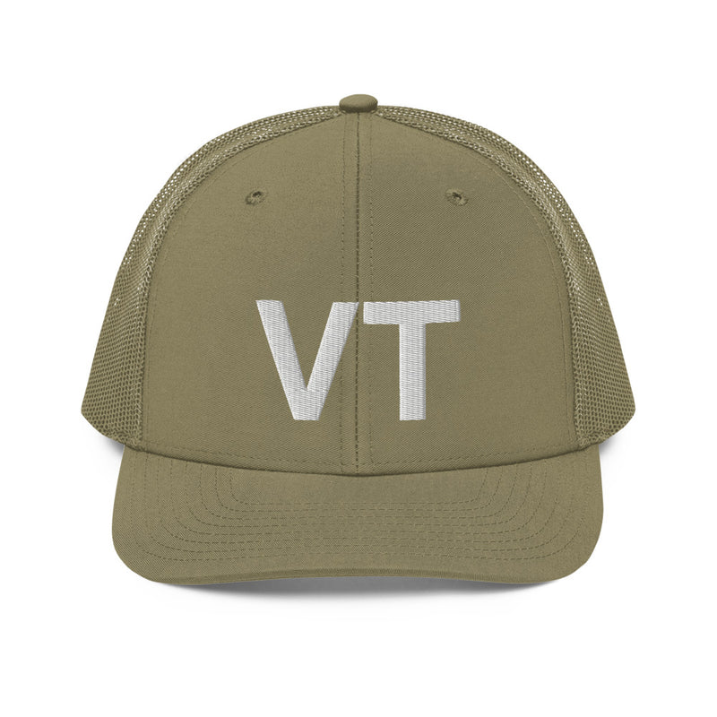 Vermont VT State Abbreviation Richardson 112 Trucker Hat