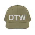 DTW Detroit MI Airport Code Richardson 112 Trucker Hat