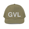 GVL Greenville SC Airport Code Richardson Trucker Hat