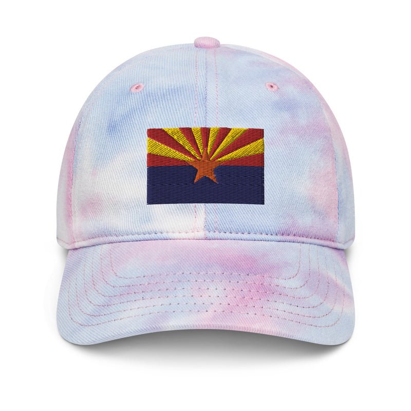 Arizona Flag Tie Dye Dad Hat