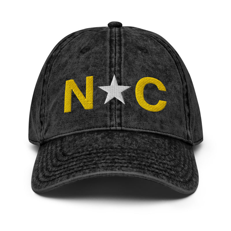 North Carolina Flag Faded Dad Hat