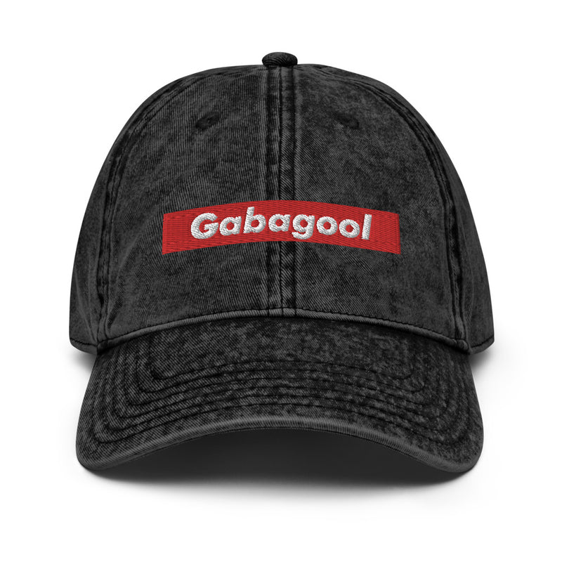 Gabagool Box Logo Faded Dad Hat