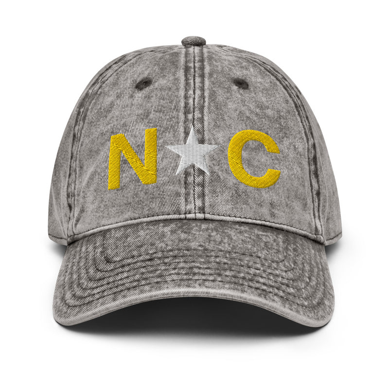 North Carolina Flag Faded Dad Hat