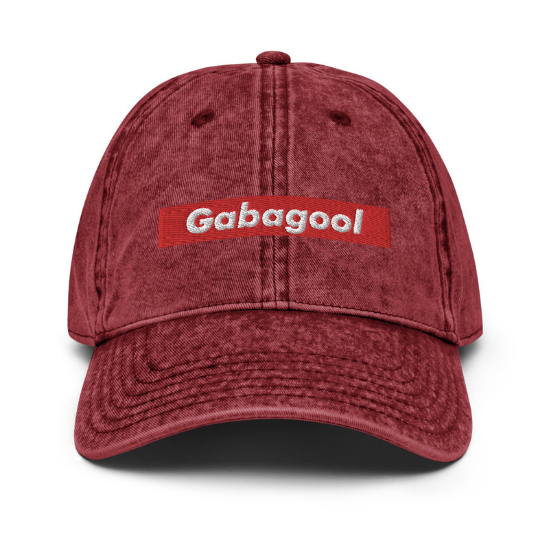 Gabagool Box Logo Faded Dad Hat