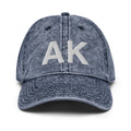 Alaska AK Faded Dad Hat