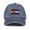 Colorado Flag Faded Dad Hat