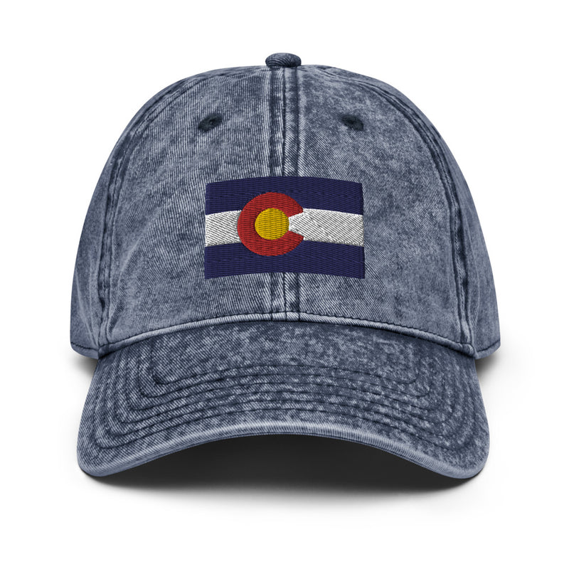 Colorado Flag Faded Dad Hat