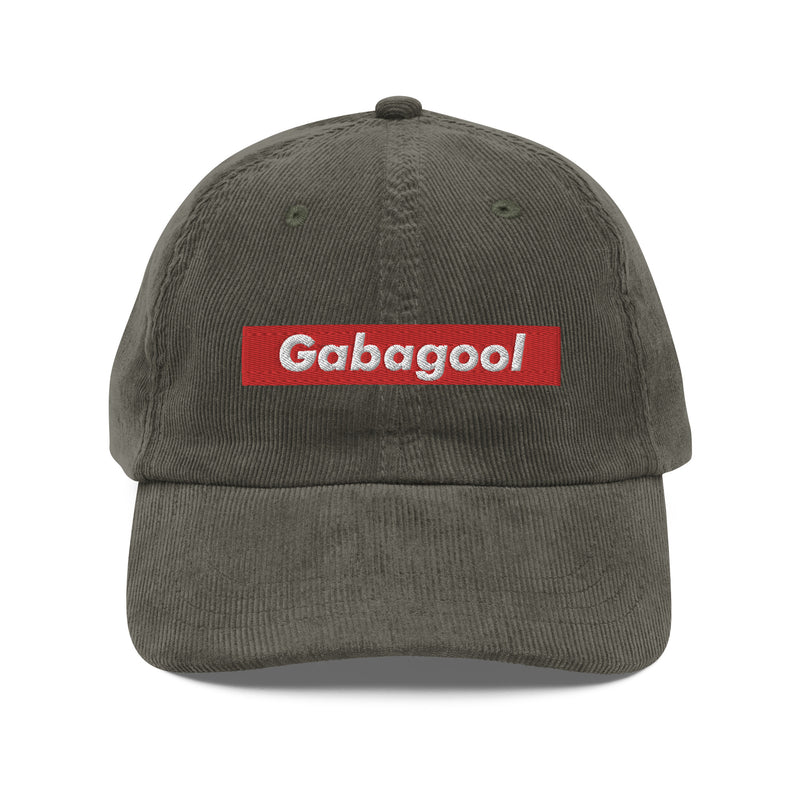 Gabagool Box Logo Corduroy Hat