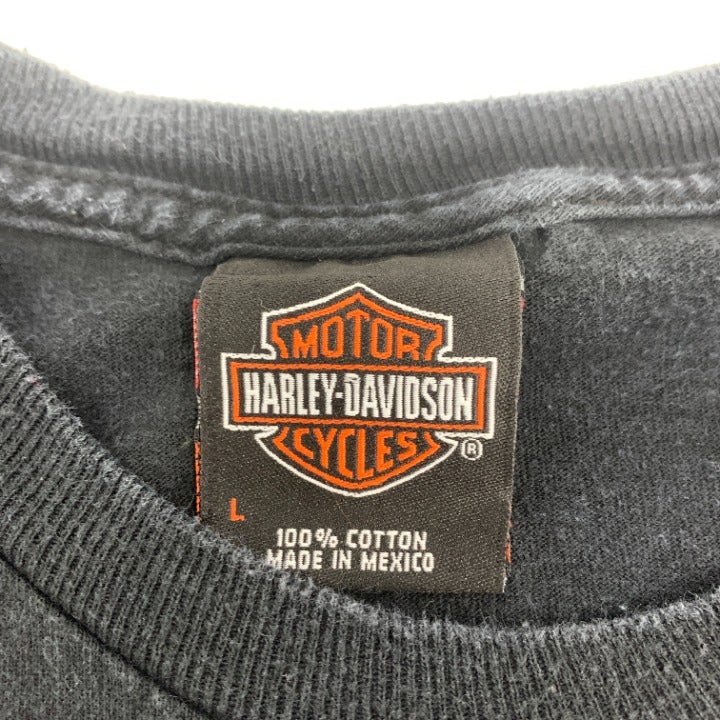 Moore Oklahoma Harley Davidson Babe T-shirt Size L