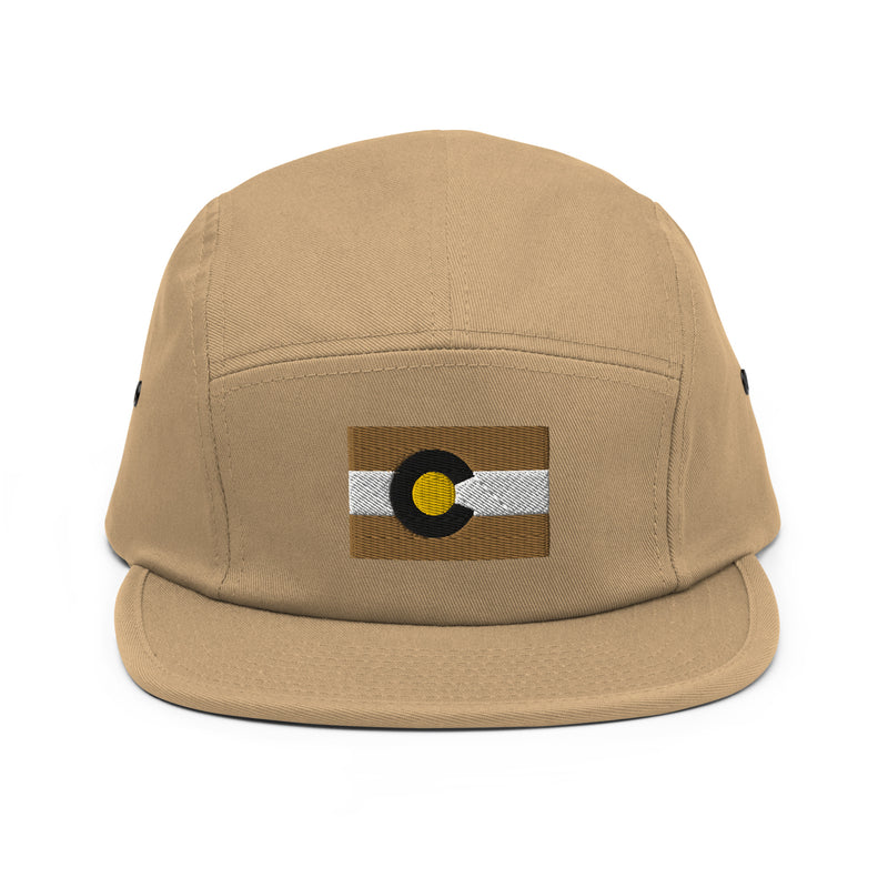 Boulder Colorado Flag Camper Hat