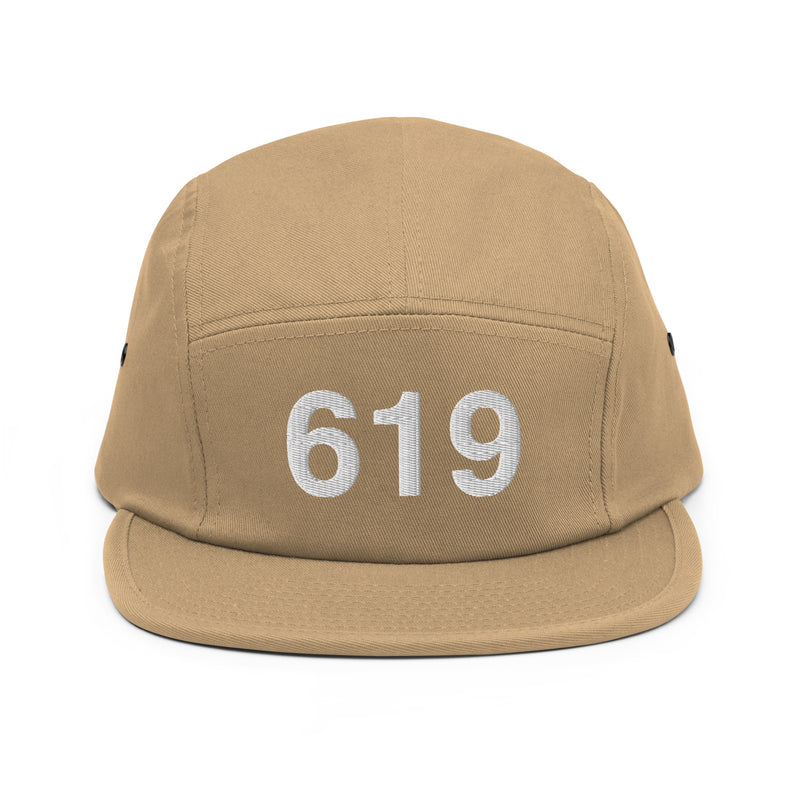 619 San Diego CA Area Code Camper Hat