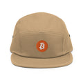 Bitcoin Logo Camper Hat