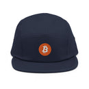 Bitcoin Logo Camper Hat