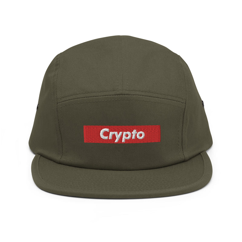 Crypto Box Logo Five Camper Hat