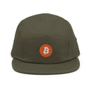 Bitcoin Logo Camper Hat