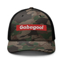 Gabagool Box Logo Camo Trucker Hat