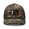 Blackbeard Pirate Flag Camouflage Trucker Hat