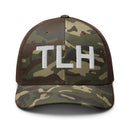 TLH Tallahassee Airport Code Camo Trucker Hat