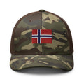 Norway Flag Camo Trucker Hat