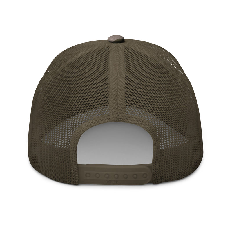 405 Oklahoma Area Code Camo Trucker Hat